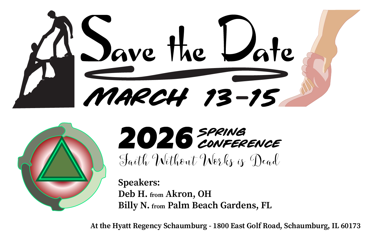 A graphic with text reading Save the Date for March 13-15, 2026 for the Spring Conference.